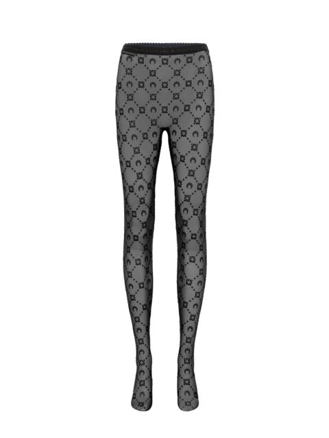 Marine Serre Recycled Mesh Flock Tights