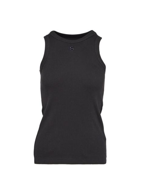 sacai S Cotton Jersey Tank Top