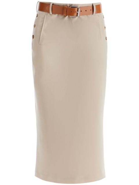Moschino skirt with belt