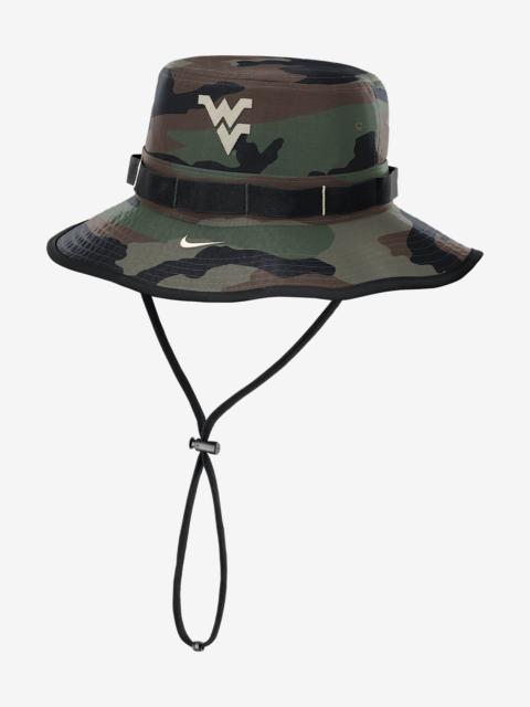 Nike West Virginia 2025 Military Appreciation Boonie Men's Nike Dri-FIT College Bucket Hat