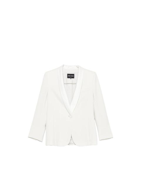 GIORGIO ARMANI Giorgio Armani White Jackets Women
