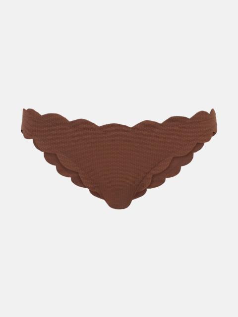 MARYSIA Antibes scalloped bikini botom