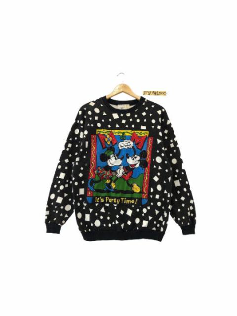 Other Designers Vintage Mickey Mouse Sweatshirt Full Print Very Rare Disney