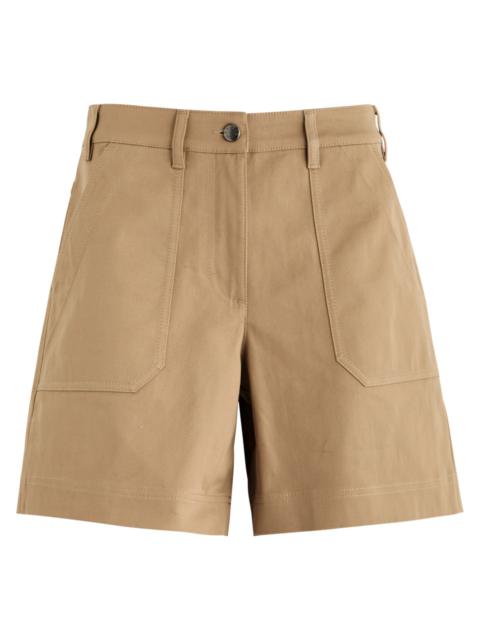 Moncler Moncler Stretch Cotton-twill Shorts