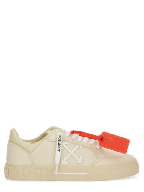 Off-White LOW VULCANIZED LEATHER SNEAKER
