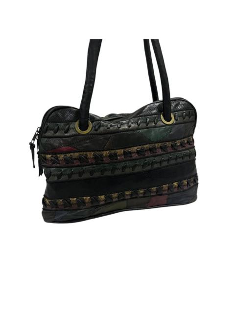 Other Designers If Six Was Nine × Japanese Brand × Le Grande Bleu (L.G.B.) - 🇯🇵JAPANESE BRAND Y2K GOTHIC PUNK STYLE LEATHER HANDLE BAG