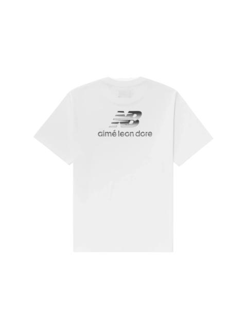 AIMÉ LEON DORE Aime Leon Dore x New Balance Logo Tee White