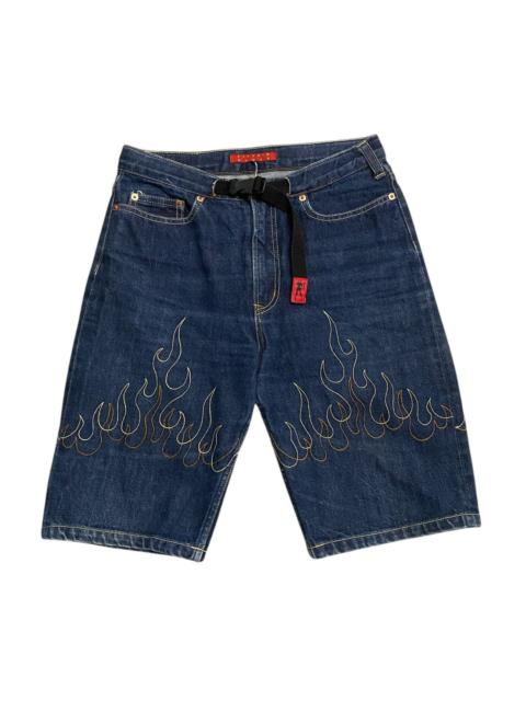 Offer‼️Vintage MiracleWoman Denim Flame Shortpants