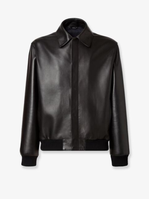 FENDI Fendi Men Leather Jacket