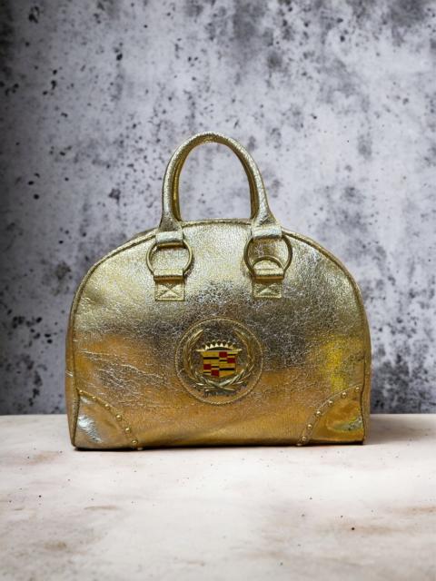 Other Designers VINTAGE FLAKES CRISP GOLD CADILLAC DUFFLE BAG