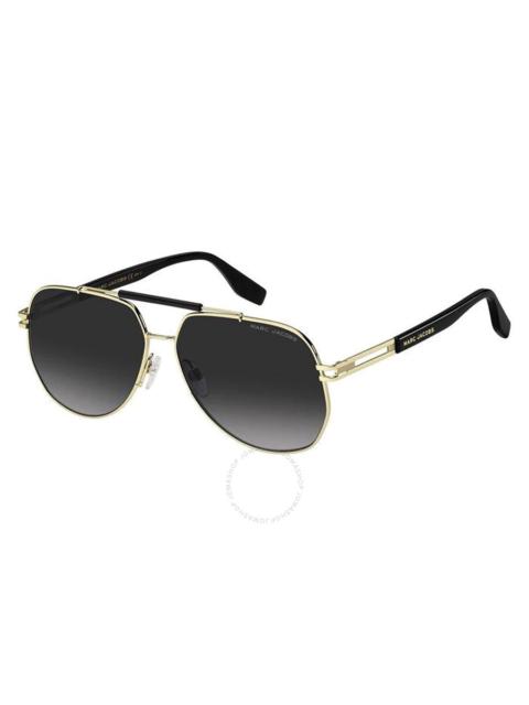 Other Designers Marc Jacobs - Marc Jacobs Grey Gradient Pilot Men's Sunglasses MARC 673/S 0807/9O 61