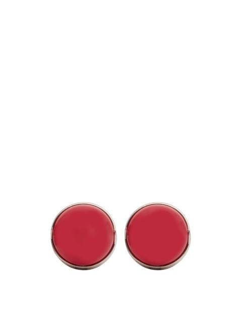Alaïa Pink Sphere Earrings