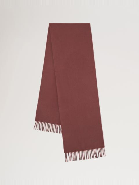 Mulberry Small Solid Merino Wool Scarf
Bright Oak Merino Wool