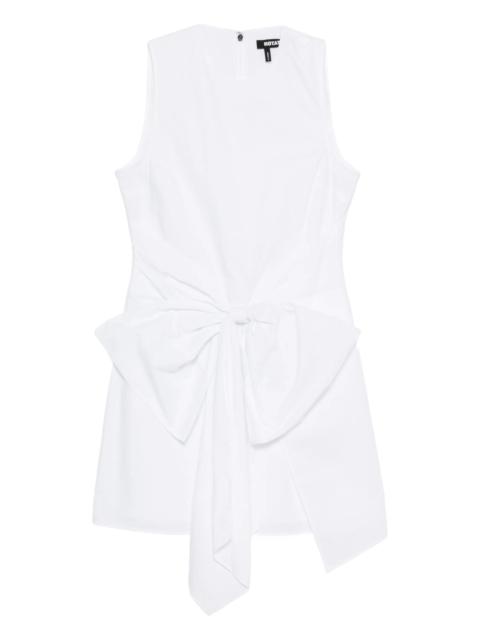 ROTATE bow-detail mini dress