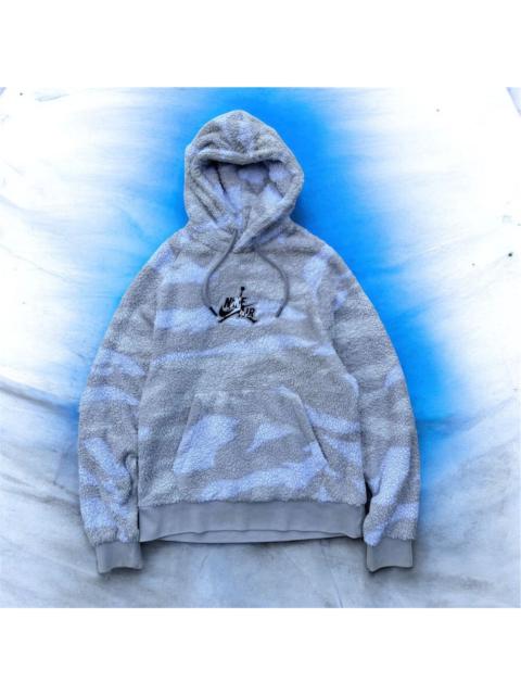 Nike Nike Air Jump Man Jordan Camo Sherpa Fleece Hoodies