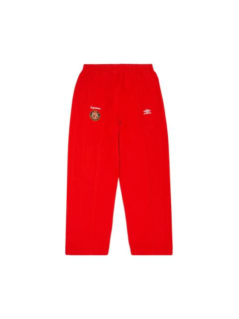 Supreme Supreme x Umbro Cotton Ripstop Track Pant 'Red'