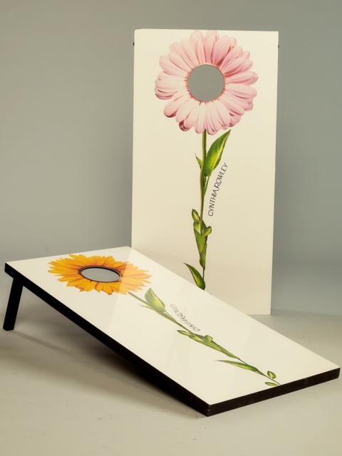 CYNTHIA ROWLEY Bloom Cornhole Boards