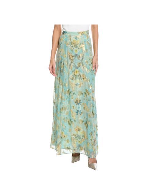 Etro Etro Heaven Silk Maxi Skirt