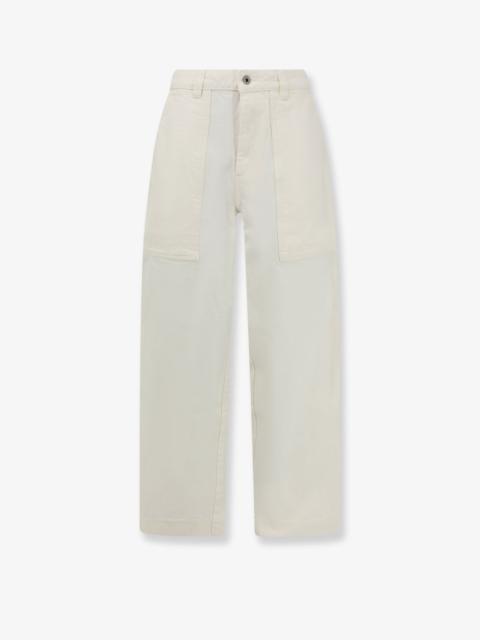 soeur Soeur Kurt Organic Cotton Trousers White