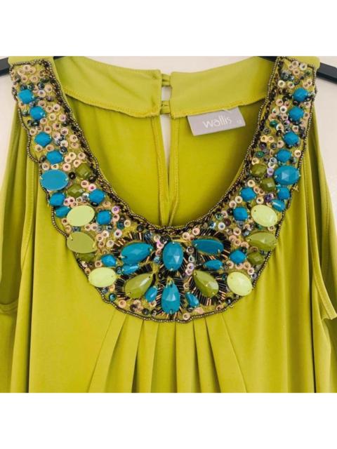 Other Designers Wallis Women's Green Dress