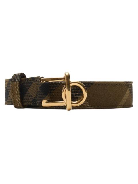 Burberry Burberry Check Woven Rocking Horse Belt