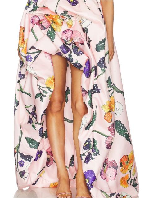 LEO LIN Fiorella Embellished Voluminous Skirt