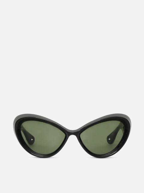 Jean Paul Gaultier Parisian Cat Sunglasses Black