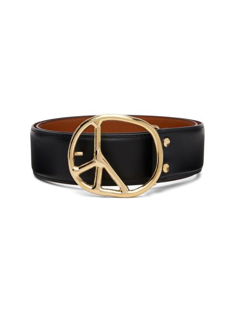 NEEDLES Black Peace Buckle Belt