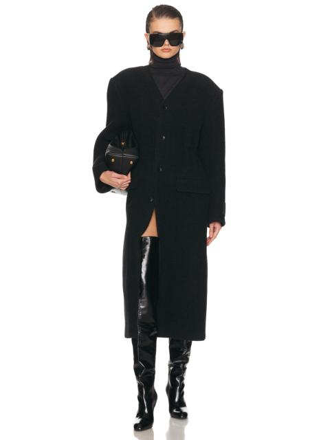 Alexander Wang Collarless Elasticated Waist Coat