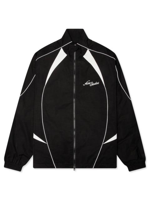 Acne Studios TECHNICAL LOGO JACKET - BLACK