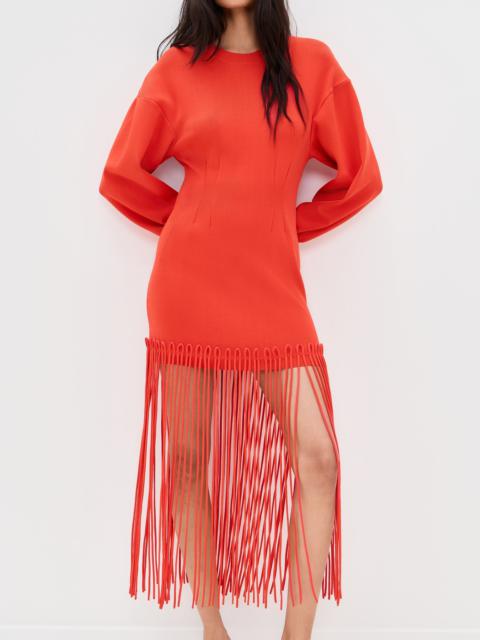 SIMONMILLER Wallis Knit Fringe Dress
