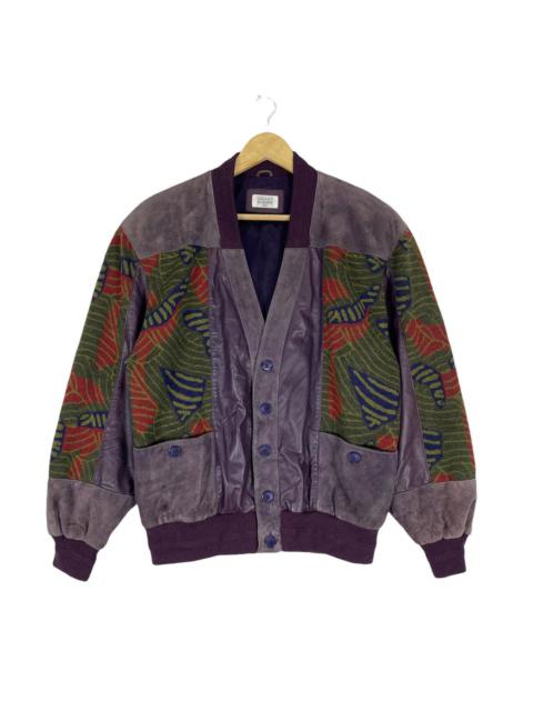 Other Designers Designer - ⚡️GELLAN EUROPE PAISLEY LEATHER BUTTON JACKET