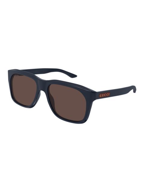 GUCCI Gucci Brown Square Men's Sunglasses GG2077S 004 55
