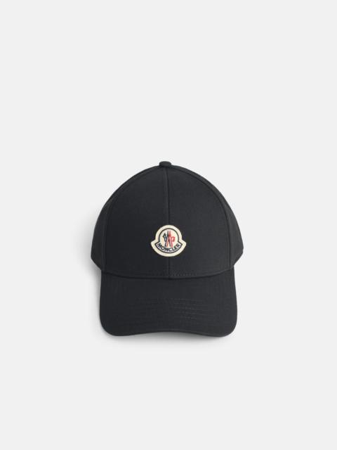 Moncler BLACK COTTON CAP