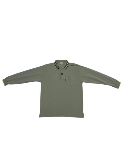 Other Designers MCM × Vintage - VINTAGE MCM LONG SLEEVE COLLAR TEE