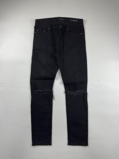 SAINT LAURENT Saint Laurent Knee Ripped Denim