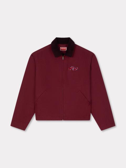 KENZO 'KENZO Winter Holidays' embroidered utility jacket in cotton