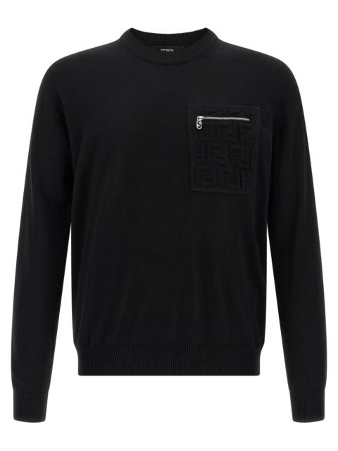 FENDI Fendi Men Ff Pocket Sweater