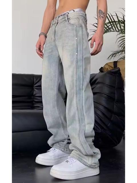 Other Designers Vintage - Straight Leg washed jeans