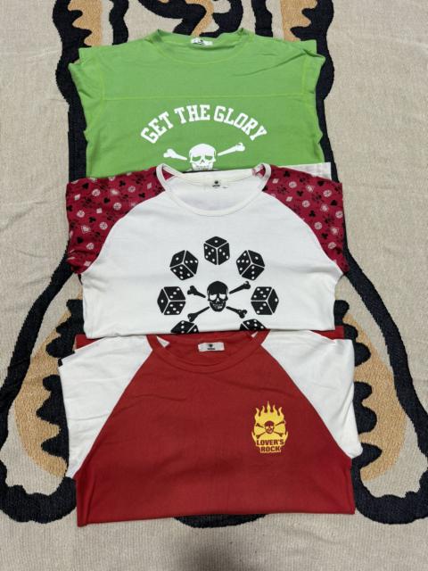 Other Designers Lot Of 3 Vintage Super Lover Harajuku Streetwear T shirt