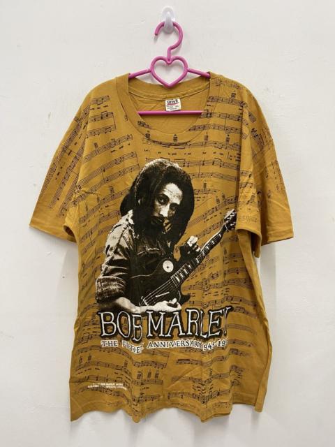 Other Designers Rare 90s Vintage BOB MARLEY Full All Over Print Shirt