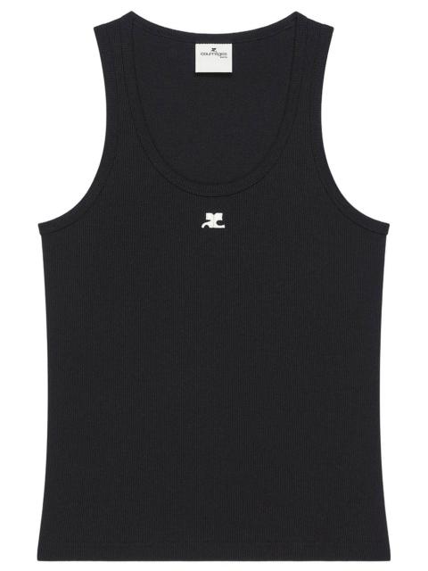 courrèges Courreges Women 90`S Rib Tank Top