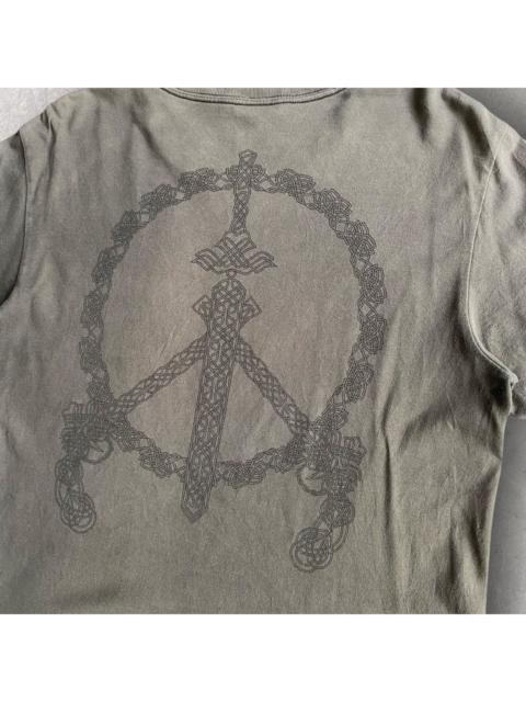 NUMBER (N)INE AW06 “Noir” CELTIC Peace T Shirt