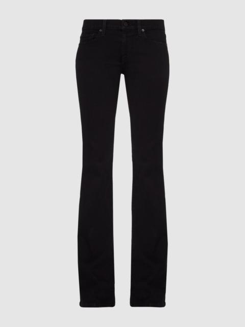 7 For All Mankind B(air) Original Bootcut in Rinsed Black
