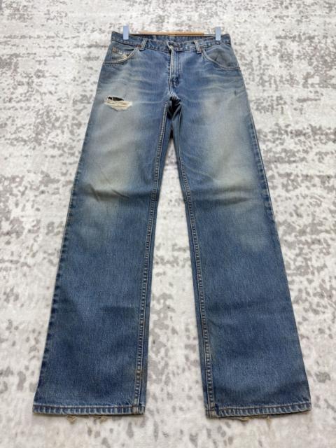 Levi's Levi’s Orange Tab 606 Grunge Distressed Straight Leg Denim