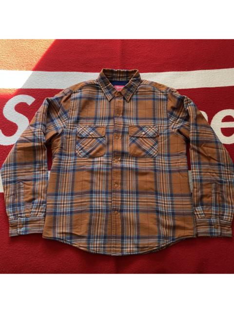 Supreme Supreme - Heavy Plaid Flannel Jacket 2020 Quilted Sleeves