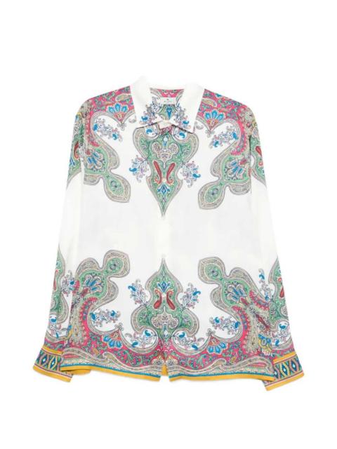 Etro Etro Men Paisley Print Shirt