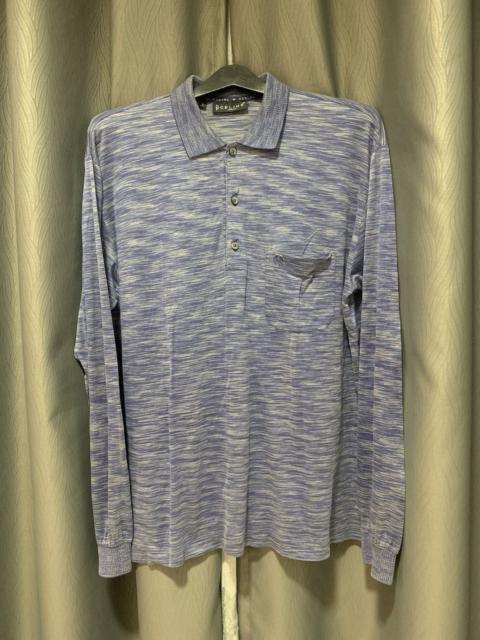 CELINE Vintage 80s Celine Long Sleeves Polo Shirt
