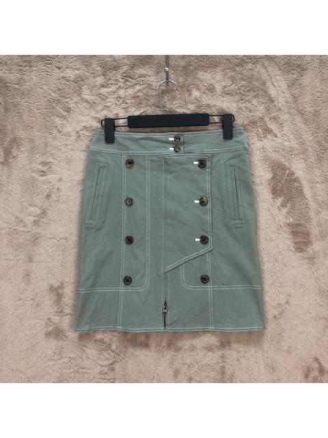 Other Designers Very Cool - CHARLES JOURDAN BIS DOUBLE BUTTON MINI SKIRTS #5652-201