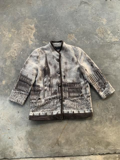 Other Designers Vintage City Monument Wool Sweater